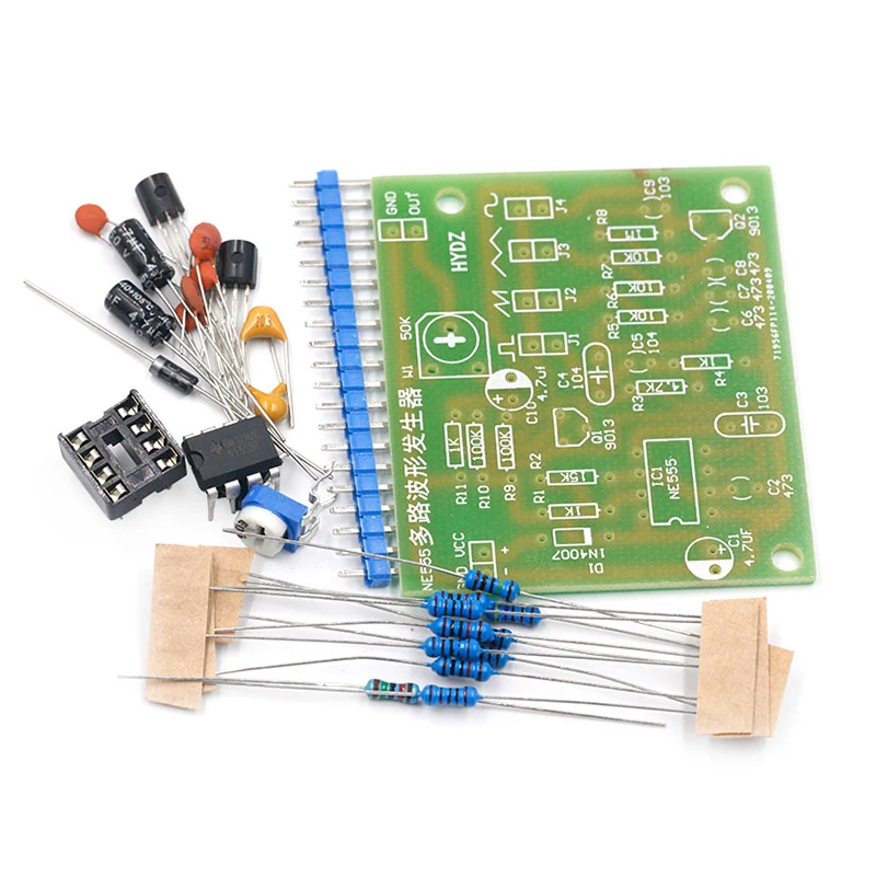 Импульсный генератор NE555 модульный синусоидальный/треугольный/квадратный волн