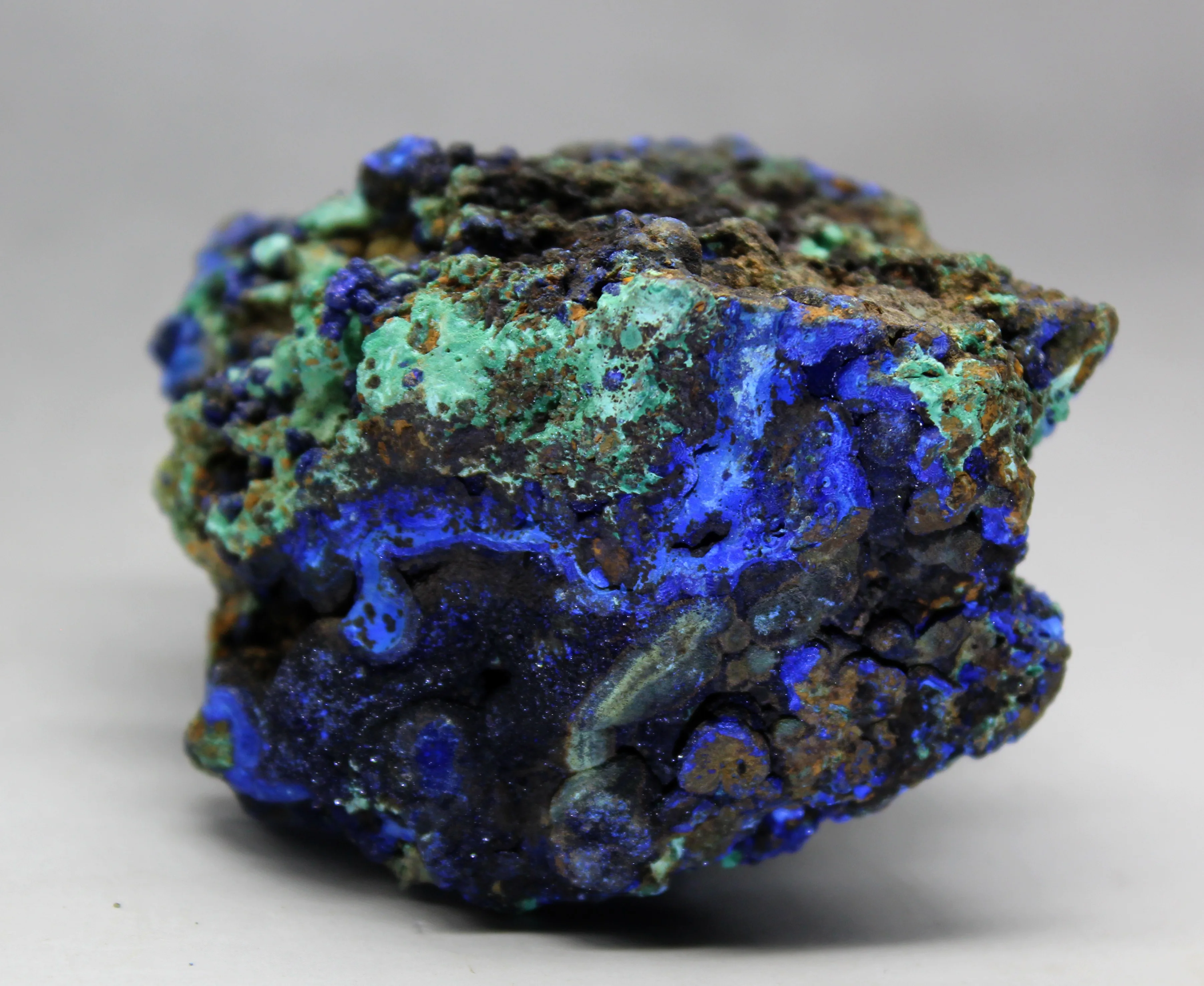 300 г натуральный Азурит и Малахитовый симбиотический минеральный хрустальные