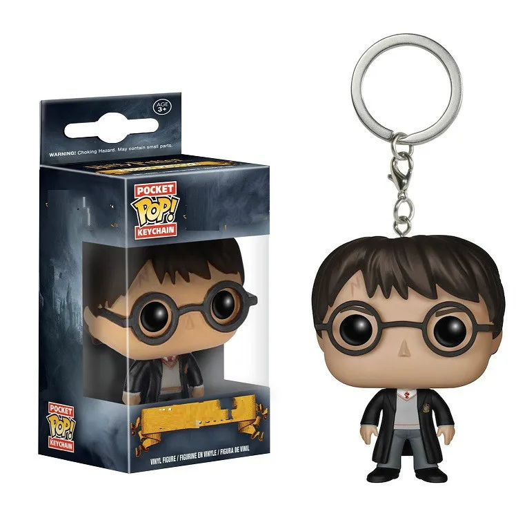Funko pop брелок модель игрушки для chlidren аниме Рисунок Гарри Поттер король Игра престолов Джокер Харли Квинн брелок