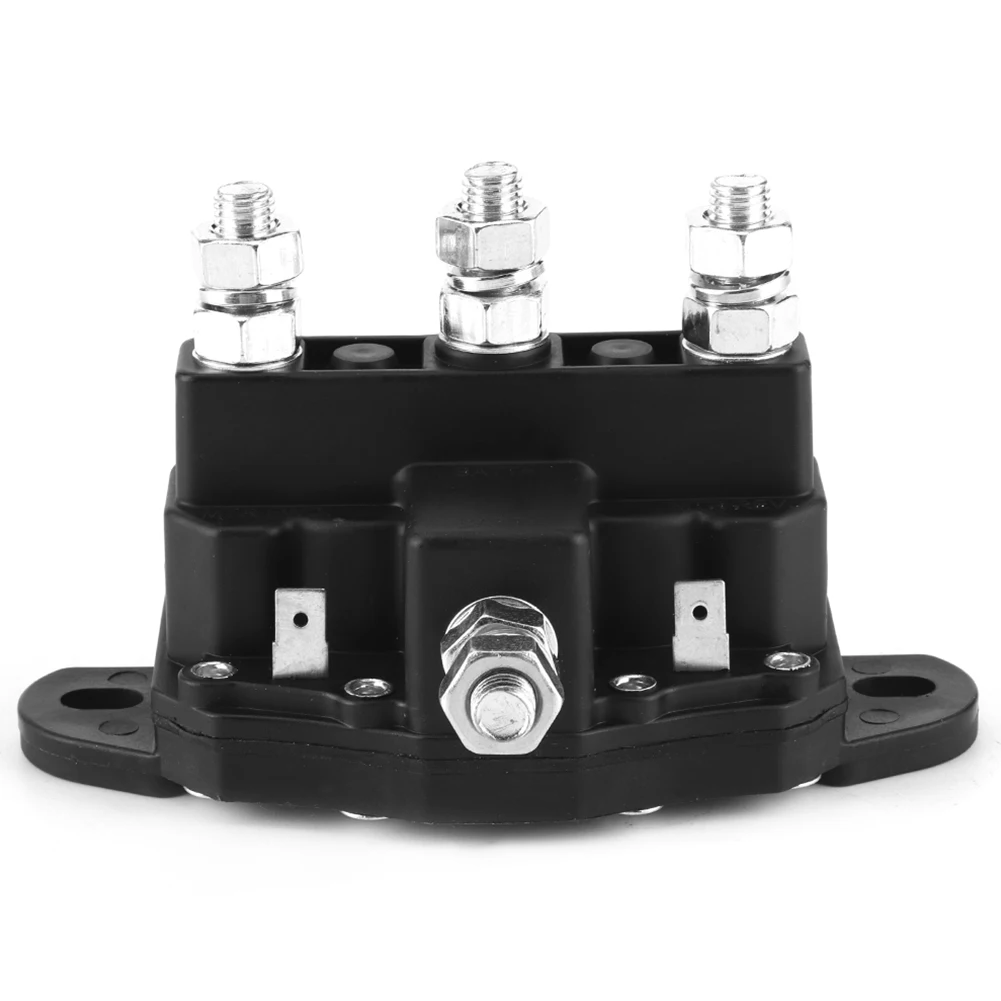 Релейный электромагнитный переключатель реверсивного электродвигателя лебедки