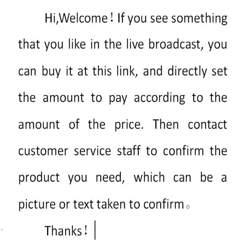 

Just for liveIf you see something you like in the live broadcast, you can buy it at this link