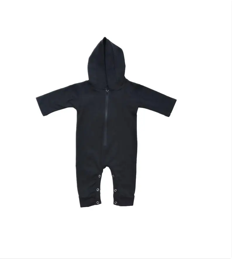 Комбинезон на молнии с длинным рукавом для новорожденных девочек и