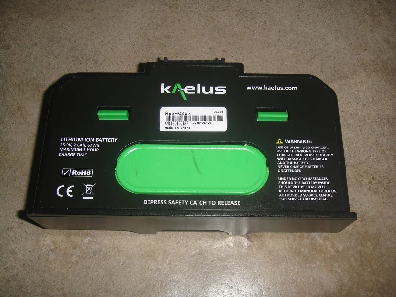 

Батарея для Kaelus 25,9 v 2.6a 67wh r92-0287 батарея