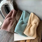 Повязка на голову женская шерстяная, теплая, эластичная, на зиму