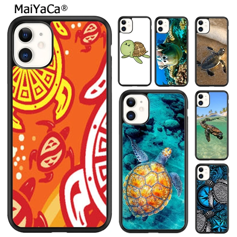 MaiYaCa оранжевый морской черепаха дельфин телефонный чехол для iPhone 5 SE 6s 7 8 plus X XR XS 11