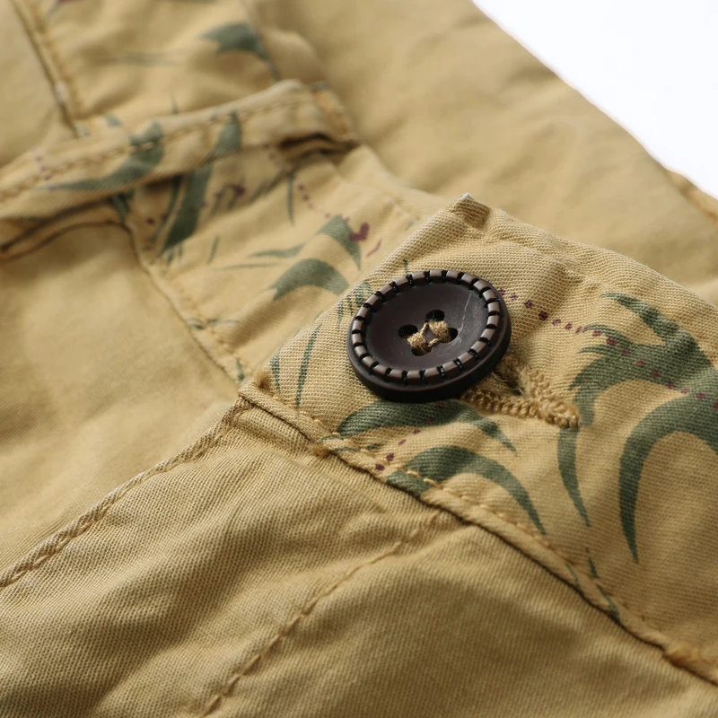 Повседневные мужские шорты Карго однотонные хлопковые Бермуды для пляжа с