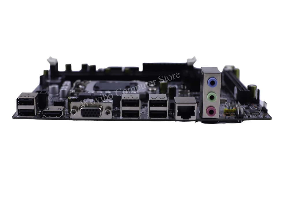 Материнская плата Micro ATX H55 Socket LGA 1156 VGA DDR3 двухканальная материнская для