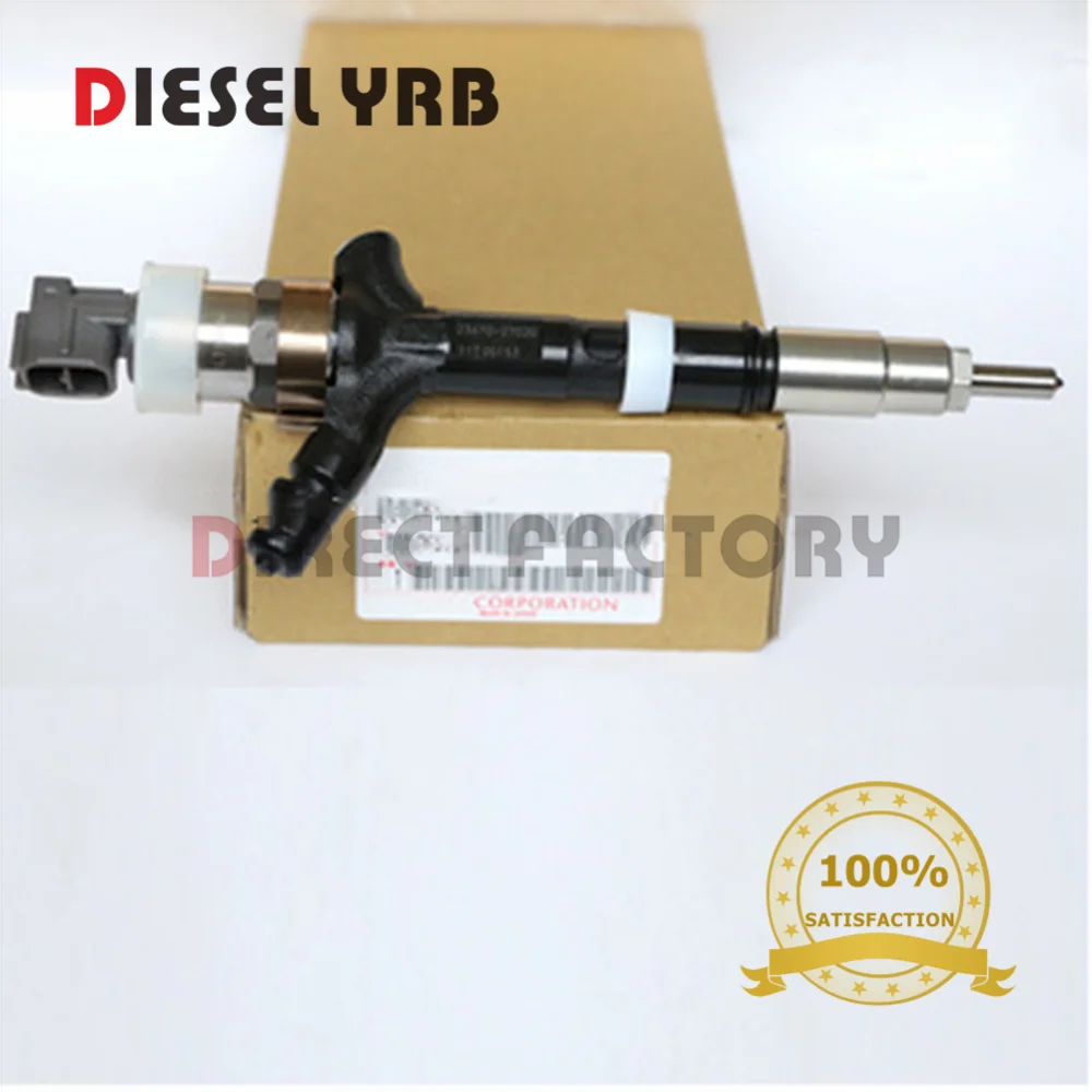 

4PCS ORIGINAL BRAND NEW DIESEL FUEL INJECTOR 100% genuine Injector 095000-0640 for 23670-27020, 23670-29025, 23670-29026