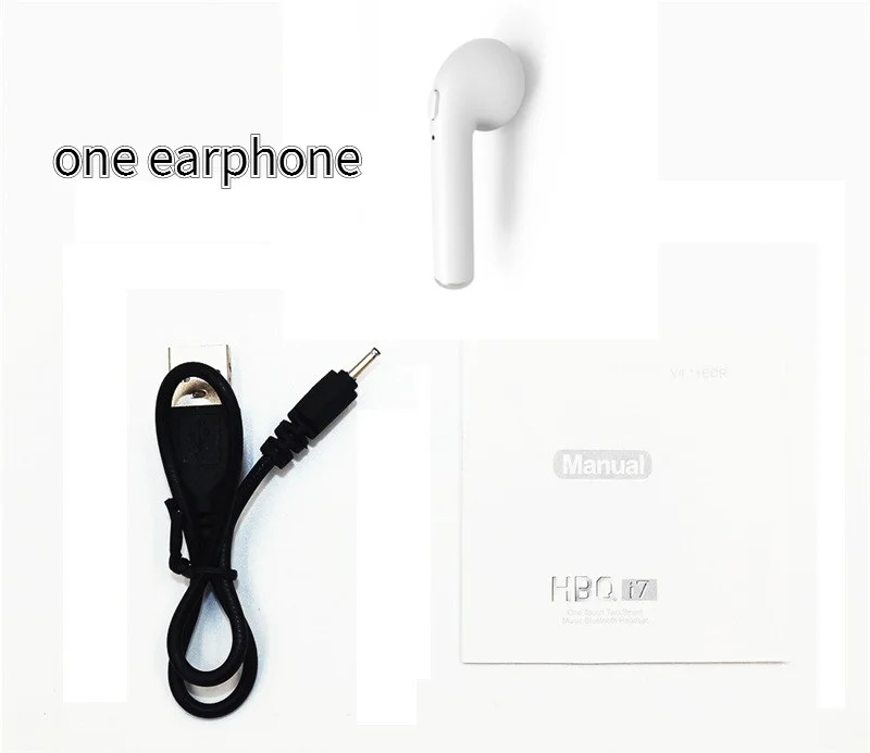 

i7sI7 sport Earbuds Headset With Mic For smart Phone iPhone Xiaomi Samsung Huawei Wireless Earpiece Bluetooth Earphones