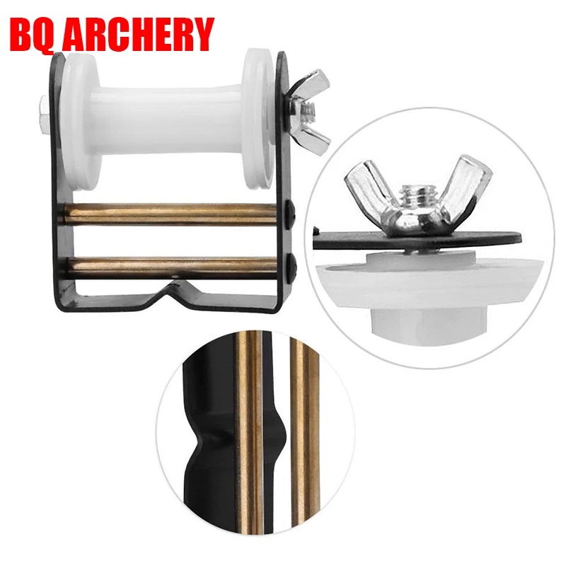 Веревка для стрельбы из лука инструмент зажима веревка резьбы защитная ручная