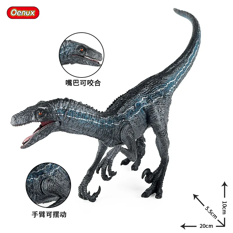 

Jurassic Park Dinosaurs Toy Joint Movable Action Figure Classic Tyrannical Raptor Dinosaur Toys for Kids Animal Figurine