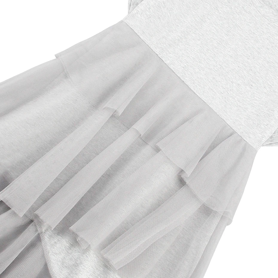 2020 Summer Dress For Girls Patchwork Mesh Vestidos Casual Kids Party Dresses Teenage Clothes 6 8 10 12 | Детская одежда и обувь