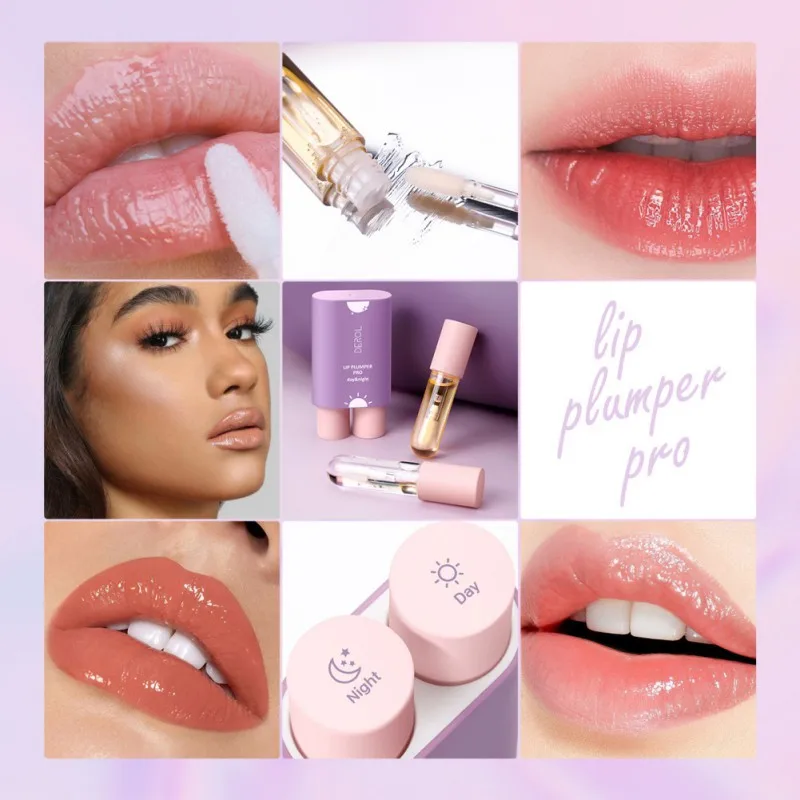 

For Fuller Natural Lip Plumping Lip Gloss Repair Chapping Lip Plump And Lip Care Serum Abundant Lip Liquid Lip Enhancer
