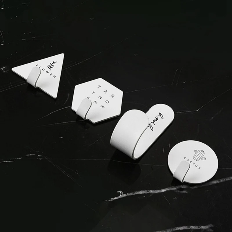 4 шт. железные застежки для ключей в нордическом стиле|Крючки и направляющие| |