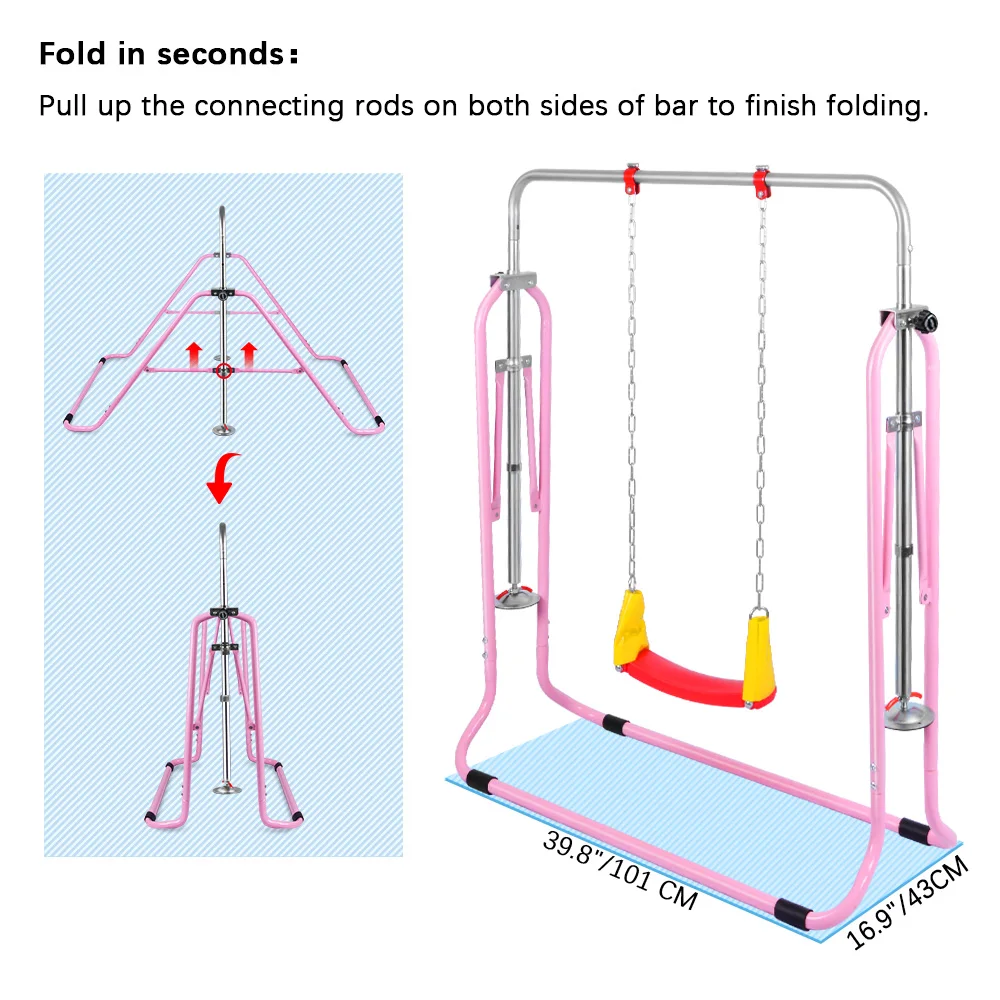 ONETWOFIT гимнастические тренировки для детей тренажерный зал качели 4 регулируемой