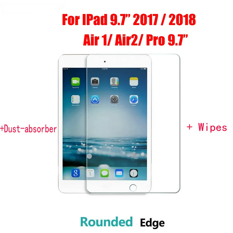 Закаленное стекло для iPad Air 2 Защита экрана 9 7 &quotA1474 A1475 A1476 A1566 A1567 A1673 A1674 A1675 A1822 A1823