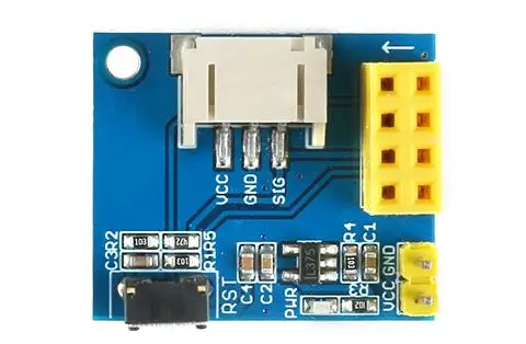ESP8266 ESP-01 ESP-01S WS2812 RGB светодиодный светильник модуль для Arduino ESP 01 контроллер адаптер модуль электронный DIY Kit