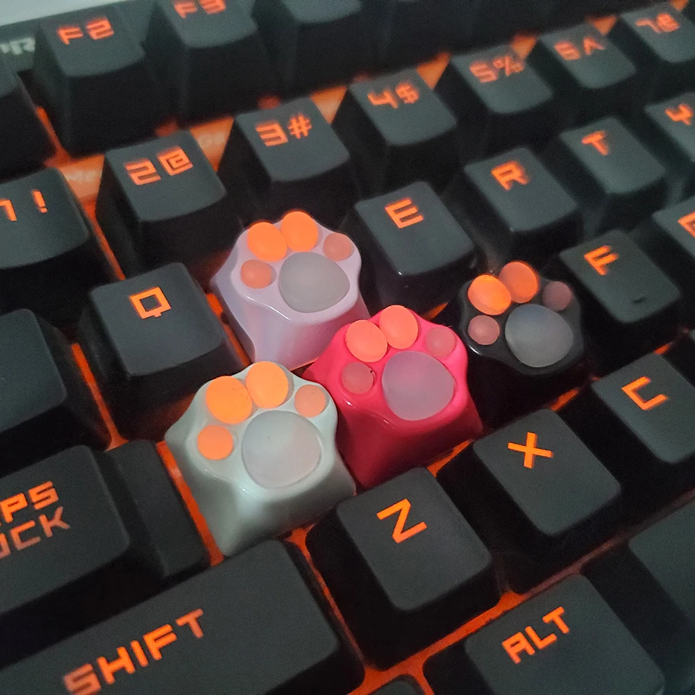 Сменная 3d-клавиатура с изображением кошачьей лапы механическая переключателем MX