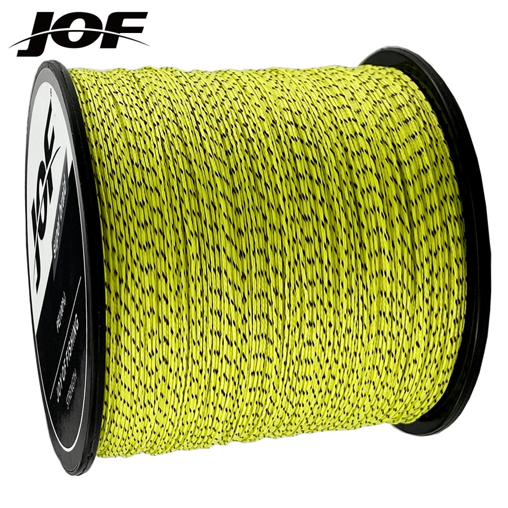 

JOF X8 Braided Fishing Line 500M 8 Strands Strong PE Speckle Multifilament Durable JAPAN Cord