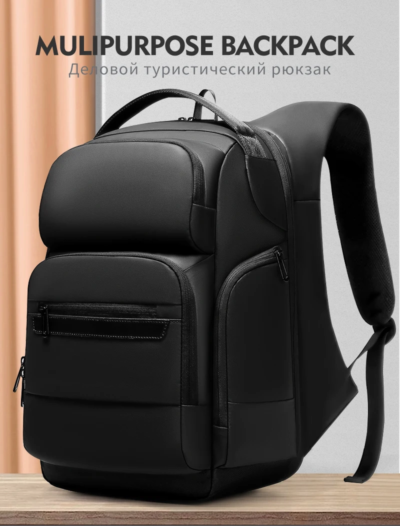 EURCOOL, рюкзак для путешествий, мужской, многофункциональный, 15,6 дюймов, сумка для ноутбука, Mochila, водоотталкивающий, Подростковый, деловой рюкзак n1856