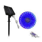 Светодиодная ленсветильник дистанционного управления, 3 м, 90, 6 м, 180, 8 режимов, водонепроницаемая, для гаража, сада, газона