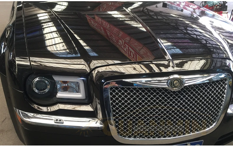 АКД Автомобиль Стайлинг фара для Chrysler 300C фары 2005-2010 300C светодиодный фары DRL Hid Bi Xenon авто аксессуары