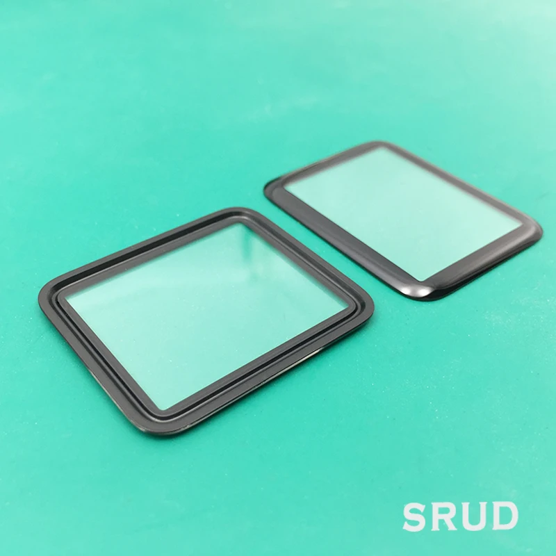 

Free shipping 1Pcs TOP LCD Front Outer Glass Lens Cover With OCA Glue For Apple Watch series 6 5 4 3 2 SE Replacement Parts