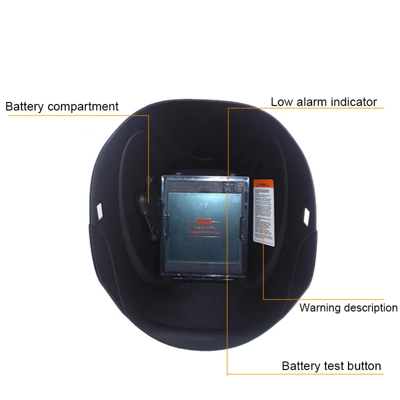 Большой вид Eara 4 дуговой датчик Солнечная Авто Затемнение TIG MIG MMA Сварочная маска