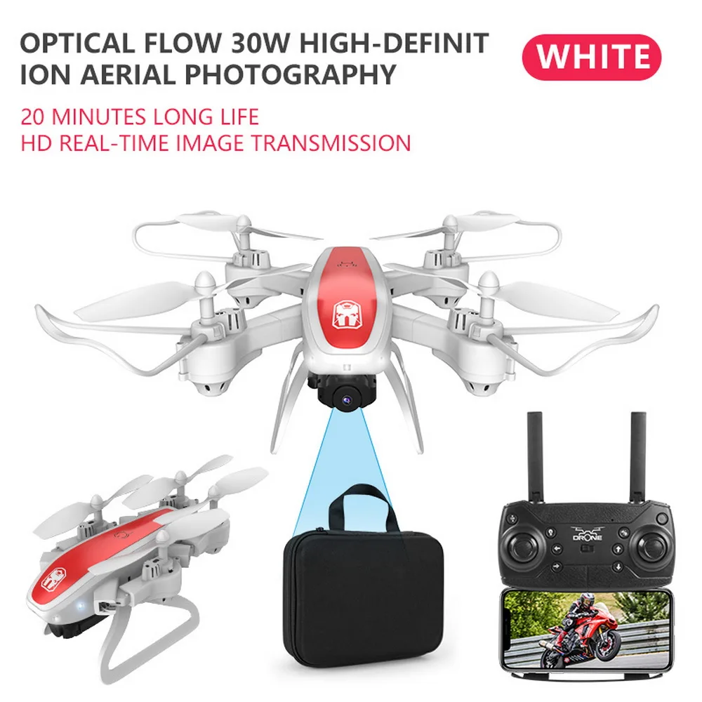 480P Дрон KY909 HD 4K WiFi видео live fpv Дрон светильник с потоком держать высоту четырехосный самолет одна кнопка взлет Дрон с камерой квадрокоптер с камерой квадракоптер квадрокоптер аккумулятор квадракоптер с камерой - Цвет: 480P