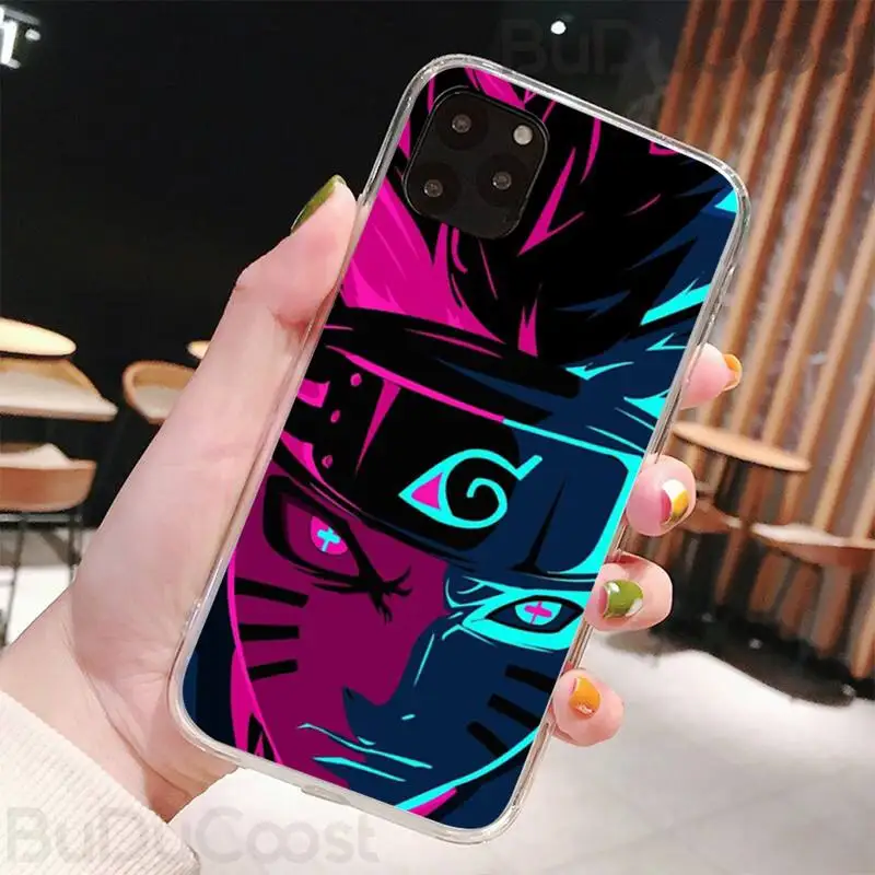 

Anime Naruto Naruto Phone Case For IPhone 11 12 Pro XS MAX 8 7 6 6S Plus X 5S SE 2020 XR Cover