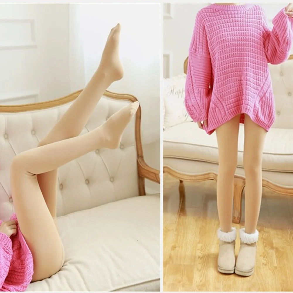 Зимние леггинсы женские теплые бархатные брюки плотные Леггинсы с флисовой