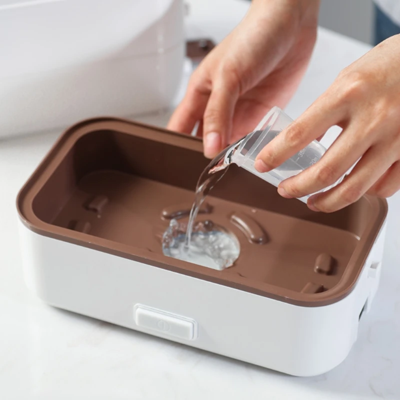 

Single/Double-layer Electric Heating Lunch Box EU/US Plug Heat Preservation Food Container Portable Insulation Bento Box