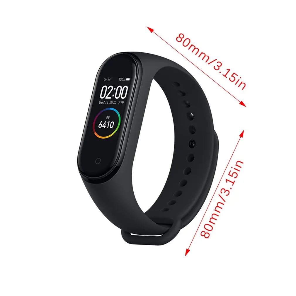 Xiaomi mi Band 4 четыре поколения Смарт спортивные часы многофункциональный браслет