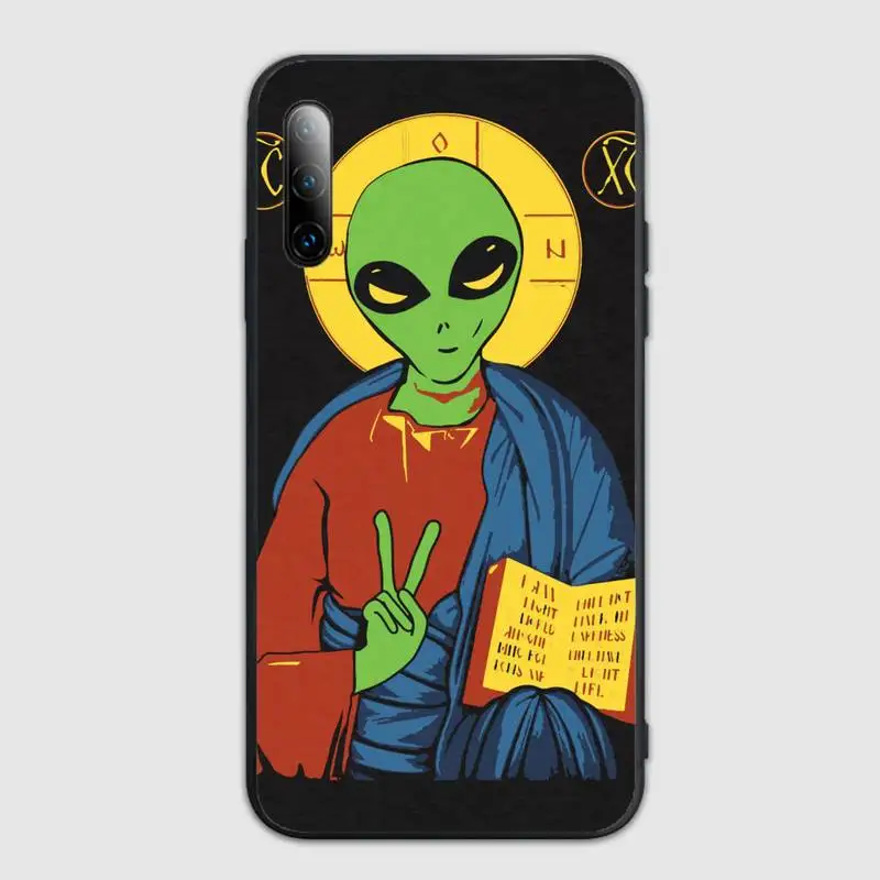 

Aesthetics Cute Cartoon alien space Phone Case For Xiaomi mi6 5x 8 a1 2 9se 8lite 3s Cover Fundas Coque