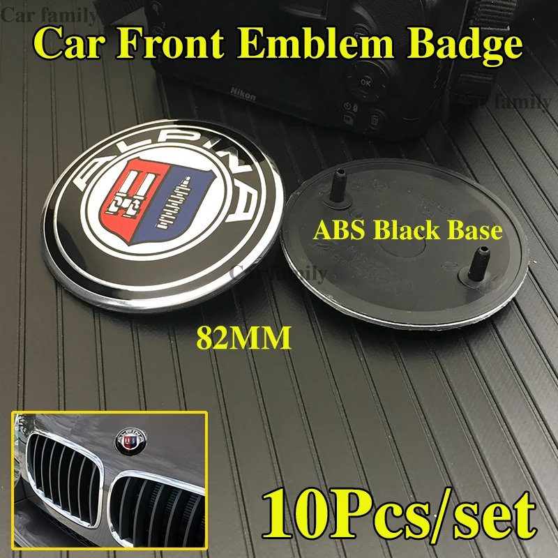 10 шт. автомобильные наклейки на заднюю крышку автомобиля 82 мм | Автомобили и