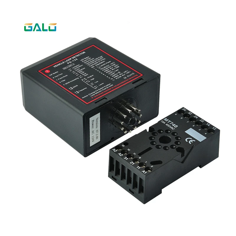 

Car Parking System Single Channel One Relay Loop Vehicle Detector PD132 With A Best Price/Detector Delazo Inductivo
