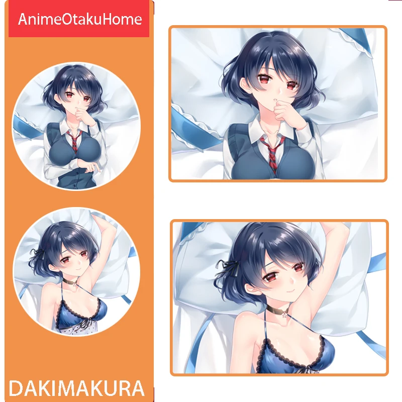 

Anime Manga Domestic Girlfriend Tachibana Rui Throw Pillow Cover Hugging Body Pillowcase Otaku Bedding Dakimakura Pillow Case