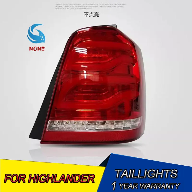 Автомобильный Стайлинг чехол для Toyota задние фары Highlander 2001 2007 светодиодный