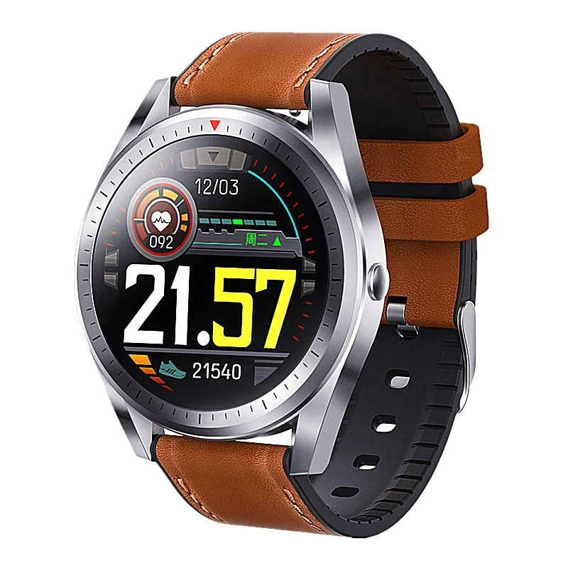 F23 HD экран Смарт часы для Android IOS Телефон с кровяным давлением крови кислородом