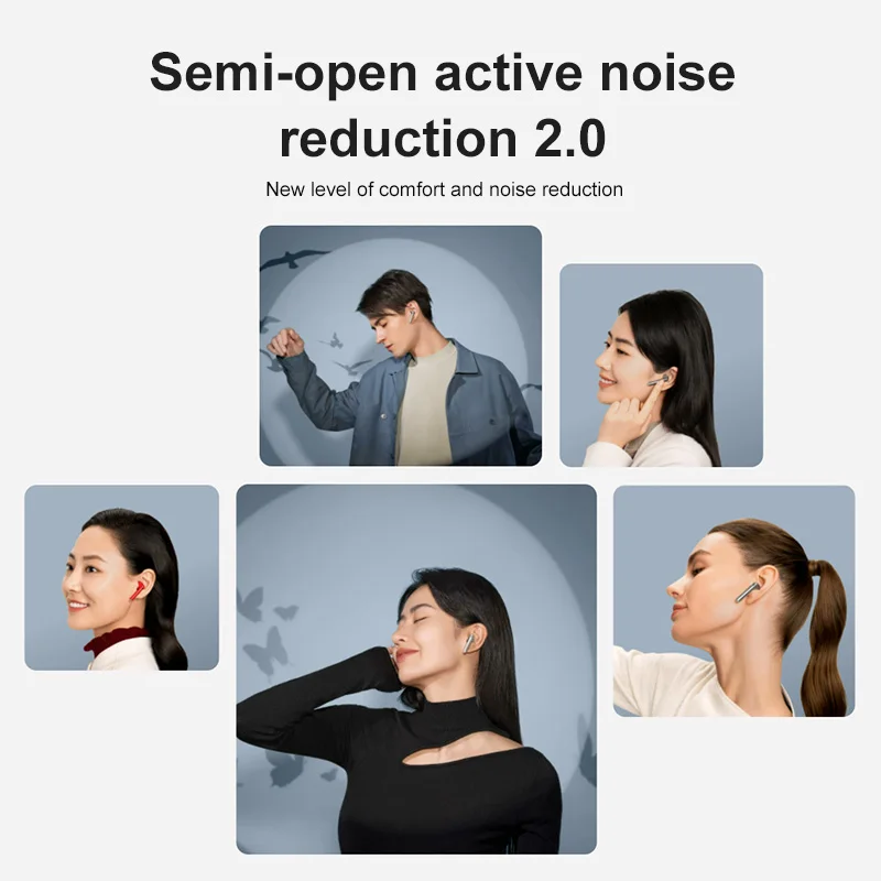 للبيع منتج جديد سماعات هواوي حرة براعم 4 TWS بلوتوث 5.2 شبه مفتوحة الحد من الضوضاء النشطة 2.0 عالية الدقة جودة الصوت