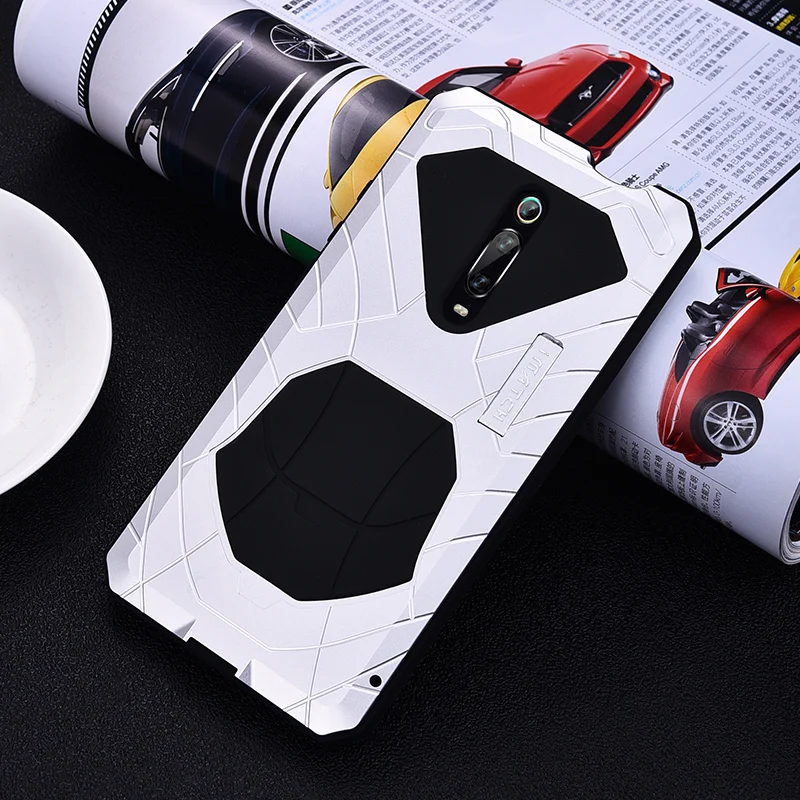 IMATCH Повседневный водонепроницаемый чехол для Xiao mi Red mi K20 Pro mi 9T Pro Роскошный Металлический силиконовый чехол Coque Полные Защитные чехлы для телефонов