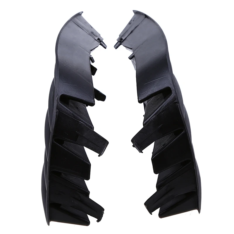 Автомобильный передний гриль автомобильный гонки Черный ABS нижний Стайлинг для