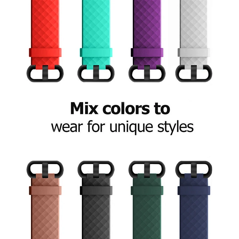 2020 силиконовые ремешки для Fitbit Charge 3 Band Смарт-часы спортивный браслет Ремешки