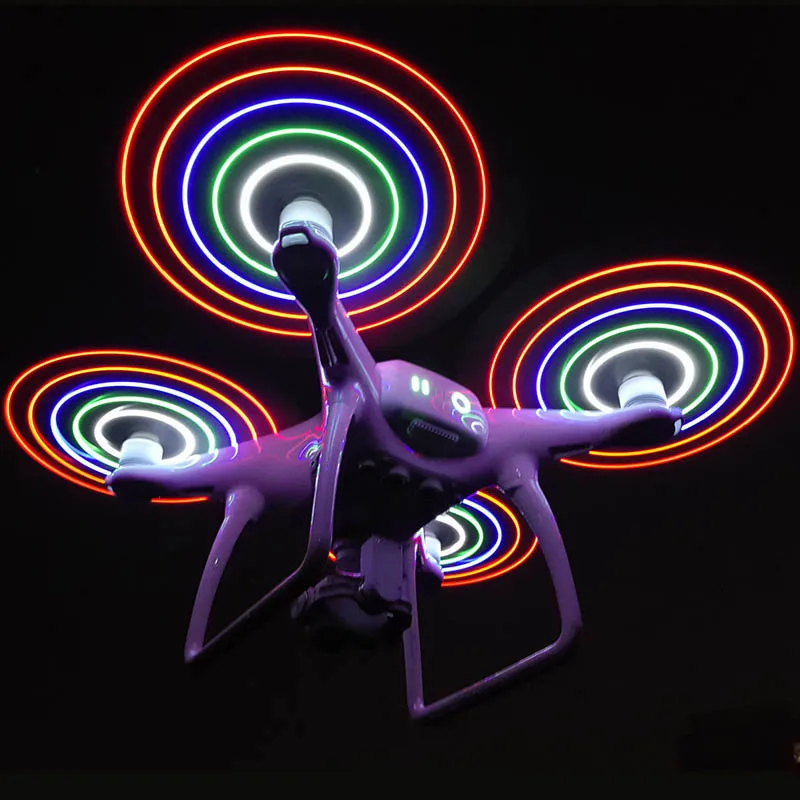 BRDRC 2 пары светодиодный светильник пропеллер USB зарядка пропеллеры для DJI Phantom 4 Pro