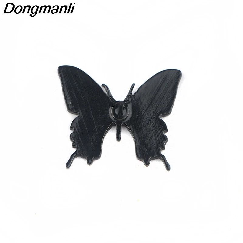 P4188 Dongmanli бабочка металлические эмалированные булавки и броши для женщин модные нагрудные булавки рюкзак сумки значок подарки