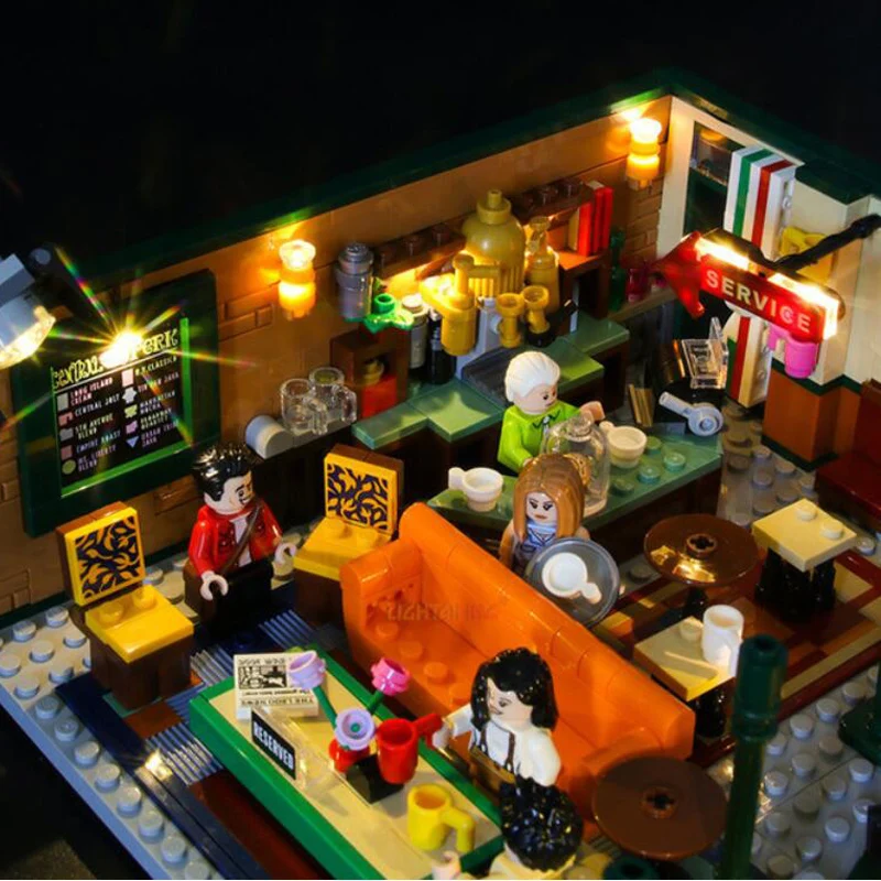 Светодиодный со светодиодсветильник кой для строительных блоков Lego серии 21319 Ideas