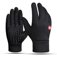 unisex touch screen winter gloves mens warm outdoor cycling climbing waterproof gloves outdoor windproof thermal fleece mittens