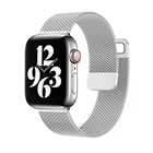Ремешок магнитный для Apple watch band 44 мм 40 мм, браслет из нержавеющей стали для iWatch Band 38 мм 42 мм, Apple watch Series es 5 4 3 se 6