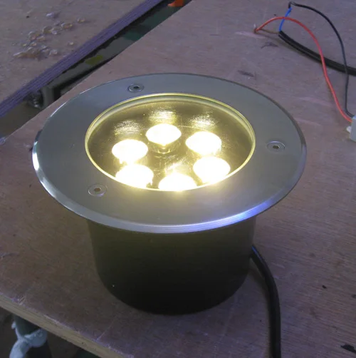 IP67 6 Вт светодиодный подземный светильник путь похоронены 110 250VAC DS 11 2 6X1W|ip67