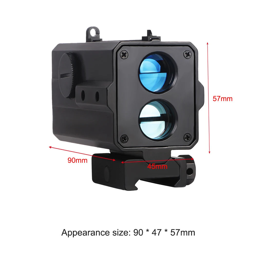 

Mini Rangefinder Rifle Scope Hunting Golf Sport Meter Distance Measure 600m Telescope Laser Distance Meter Golf Digital